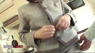 Naughty Asian Mature Kiyoe Majima Enjoyments Herself With Plaything Stimulates Strenuously