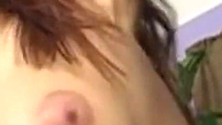 Big Tits Brunette Deepthroats and Gets Creampied Dripping