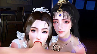 Eternal Queen of Curves: Virtual Goddess - 3D Animation Hentai