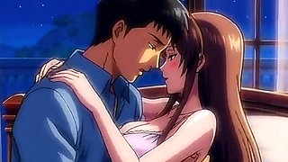 Step sister share bed with step brother in hotel