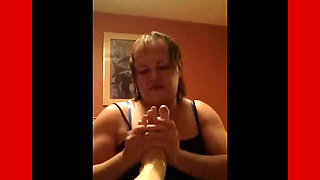 Mistress Has Feet Massaged with Lotion by a