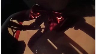 Bien Bellaca Mamando En Frente De El Cine De Las Piedras Despues De La Corrida De Halloween