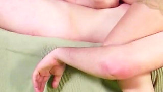 Blonde secretary has sex at her home with a teenage from the neighborhood