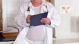 Pussy Check-up of Hot Granny Miya