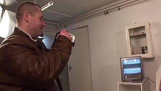 Degenerate Redhead Pregnant Slut Fuck In Ambulatorium