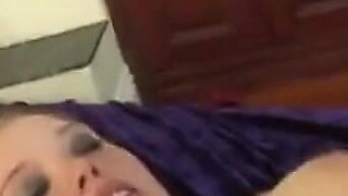 A Giant Ebony Cock for a Blonde White Big Natural Boobs Whore