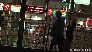 Czech snooper 5: filthy outdoor exhibitionist gives voyeurs a perfect view!
