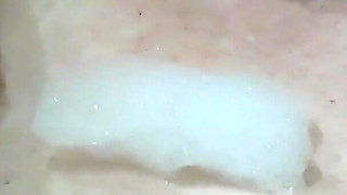 Underwater pussy eating