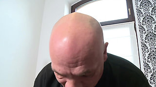 Horny sluts teeny sepdaughter gets anal inseminated by stepdad with big cock