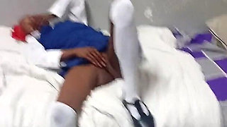 Hot Homemade Blowjob by 18 Year Old College Girl