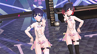Multiplayer Masterpieces [mmd] Big Duck, Glory, Miku - Thumbs up, Dance Party, Orgy, Sexy Uniforms, Striptease, Korean Dance