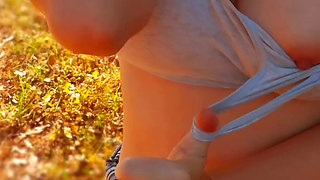 Wifey Does Love to Get Nude in Public