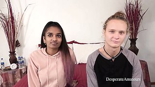 Beauty chick at party sex