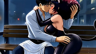 Hentai Pussy Girl Dreams of Love and Dirty Sex. Cartoon Anime Hentai Ai