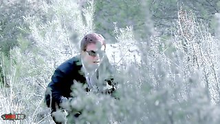 James Bond and Indiana Jorge fuck a real blonde and a redhead with big tits - MMM100