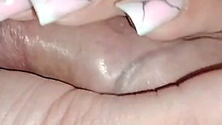 My Stepsister's Beautiful and Gentle Hand Helps Me Cum, Her Little Palm Is Covered in Cum!