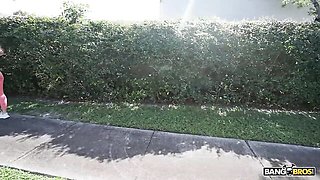 Graceful Kai and Scarlett's small boobs scene