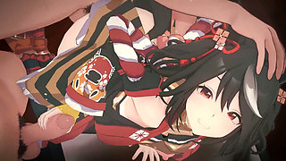 Uma Musume - Kitasan Black Gangbang Sex - 3D Hentai Animations