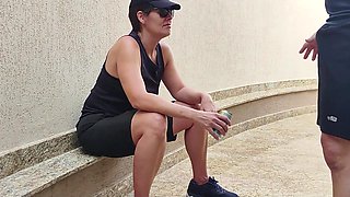 Tomboy lesbian tastes cock and takes it for the very first time
