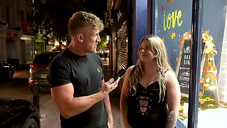 Blonde with long hair Roxy Mae fucks with her guy in pov