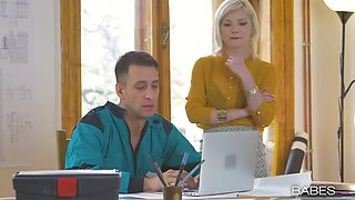 Kai Taylors Blonde Lesbian Cunnilingus