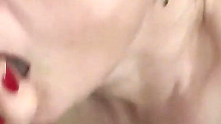 Stepmom Sucks My Cock on Her Room with Cum in Mouth