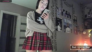 Busty and booty super hot petite skinny teen