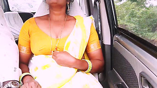 Indian Maid Car Sex Telugu Dirty Talks.