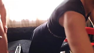 Real Housewife Gets Rough Cleaning Surprise - Hardcore Creampie Sex with MILF StepMom