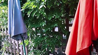 Risky Roadside Blowjob with a BBW Babe