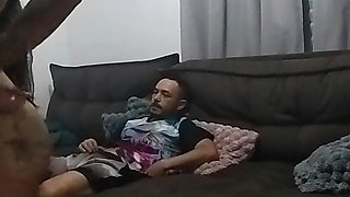 Wife Asks Husband to Film Her Dancing with Her Friend, Which Gives Him an Erection