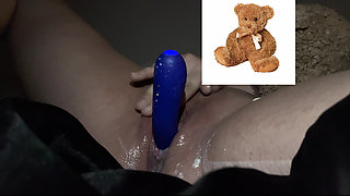 MY KINKY ARAB GIRL MASTUBATES WITH VIBRATOR & MY CUM ALL OVER HER CURVY BODY-  AMATEUR ARABIAN SNOWWHITE