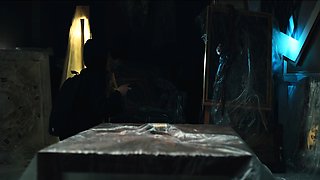 Blonde Femdom Futa Girl Filling Her Submissive Boy With Cum