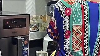 Aly Sucks Boy's Cock in the Kitchen!