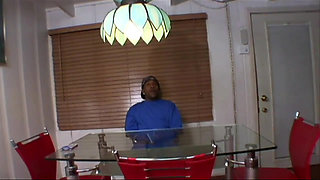 Huge black cock and black hand in sexy blonde girl pussy