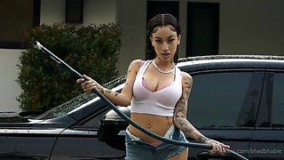 Close up teen masturbation