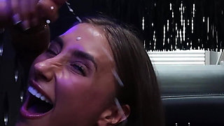Lily Phillips Gets Destroyed by Me and the Boys in Gloryhole! (my First Time)
