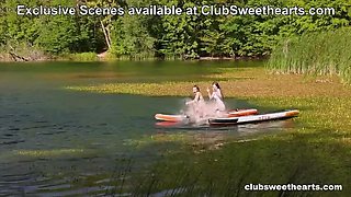 Sumiko Smile Amelia Ost Dakota Doll Threesome Lesbian Teens Licking Pussy Outdoor HD