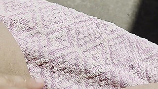 Inserting a Small Cup Into the Wet Pussy