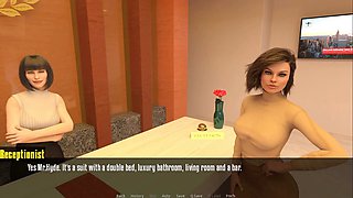 Dim the lights for a romantic dinner at a luxury motel in this sexy 3D cartoon episode