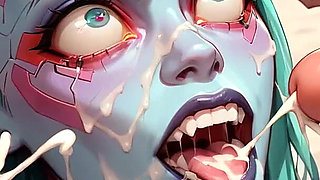 Alien Beach Bonanza: Mind Break's Massive Cum Shot Spectacle