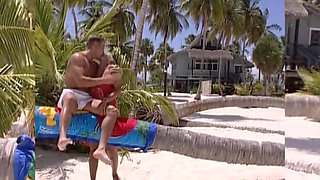 Dina Pearl Walks down to the Beach and Lets Her Lover Fuck Her Asshole - Private Porn Sex Videos