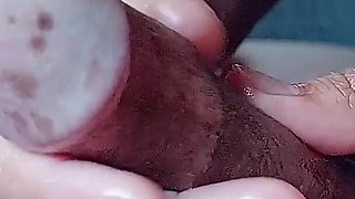 Thumb Pleasure Thumb: I Pushed It to the Limit by Rubbing Its Frenulum and Its Shot Was Incredible