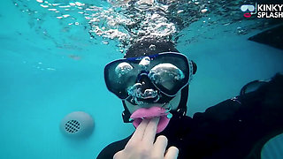 Neoprene Enclosed and Gagged - Underwater Mouth Control Fantasy