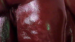 Fully Nude Oiled & Twerking Then I Take the Dildo in My Mouth, Pussy & Ass