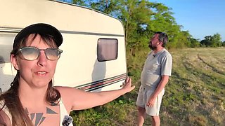Goodgirlanddad Fucked Against Van