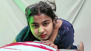 Step Sister and Stepbrother Shared Bed and Hard Rough Fuck - Hindi Audio