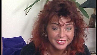 Blonde sweetie getting instructions from redhead slut how to get fucked