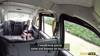 Reality scene with passionate Petite Princess Eve from Fake Taxi