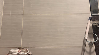 Lathered up and Shaved